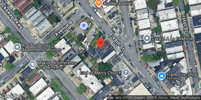 Aerial map of 678 EAST 98 STREET, Brooklyn
