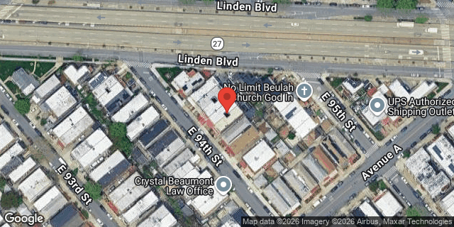 Aerial map of 571 EAST 94 STREET, Brooklyn