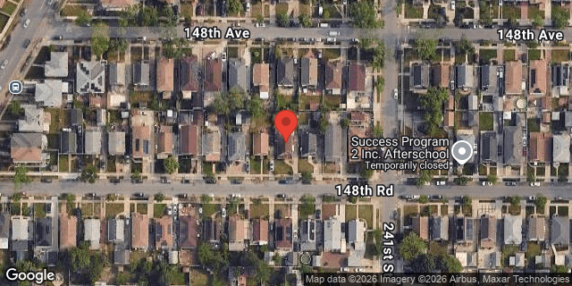 Aerial map of 239-53 148 ROAD, Queens