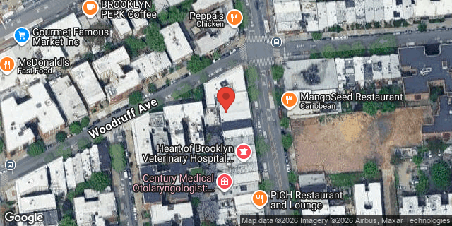 Aerial map of 752 FLATBUSH AVENUE, Brooklyn