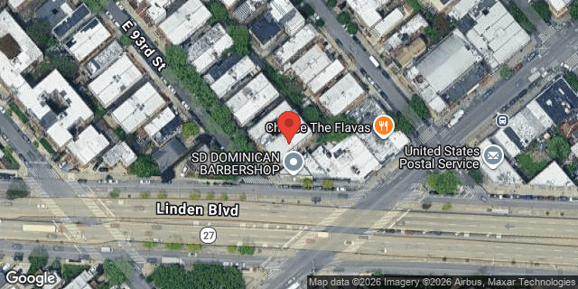 Aerial map of 507 EAST 93 STREET, Brooklyn