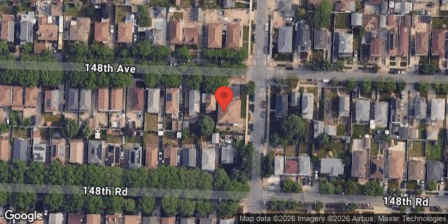 Aerial map of 255-54 148 AVENUE, Queens