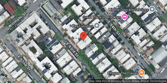 Aerial map of 475 EAST 93 STREET, Brooklyn