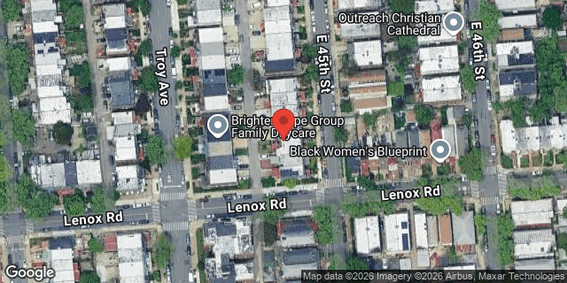 Aerial map of 272 EAST 45 STREET, Brooklyn