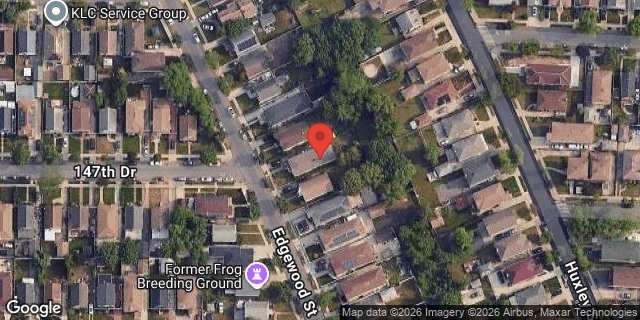 Aerial map of 147-71 EDGEWOOD STREET, Queens