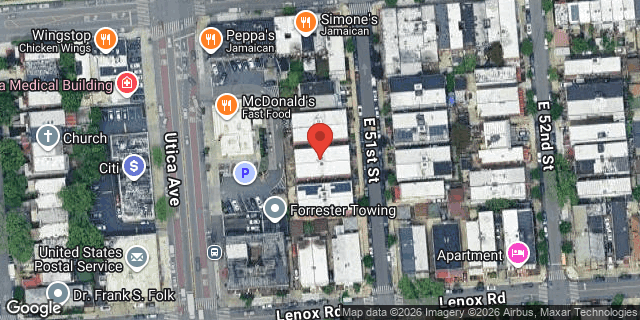 Aerial map of 246 EAST 51 STREET, Brooklyn