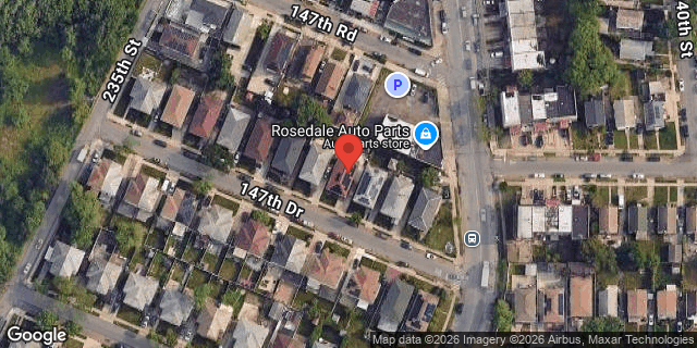 Aerial map of 235-37 147 DRIVE, Queens