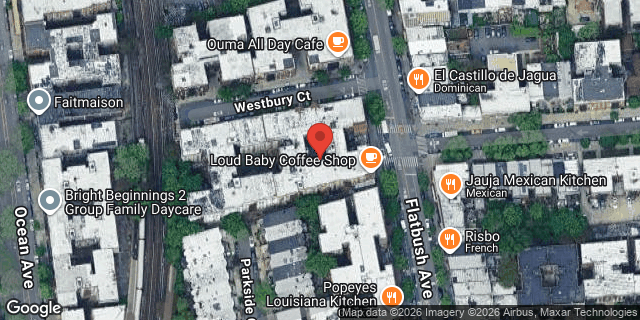 Aerial map of 2110 WESTBURY COURT, Brooklyn