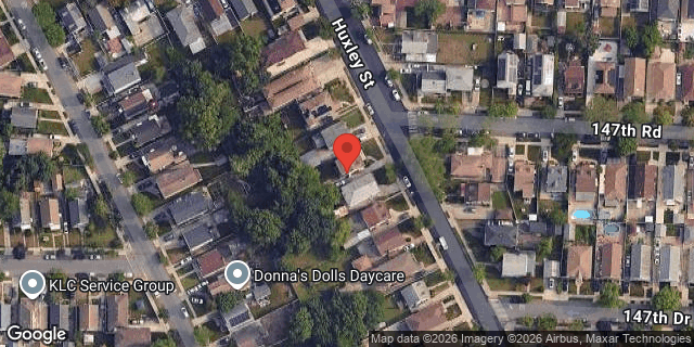 Aerial map of 147-30 HUXLEY STREET, Queens