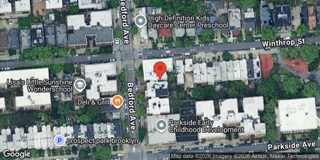 Aerial map of 1979 BEDFORD AVENUE, Brooklyn