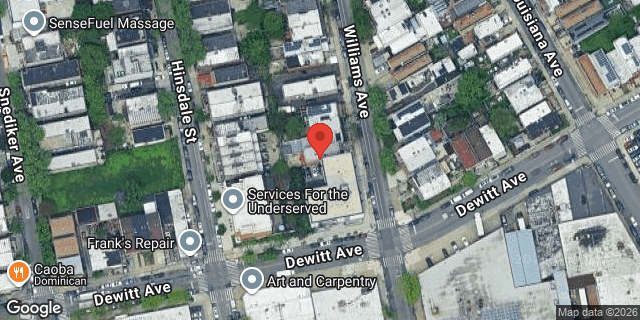 Aerial map of 774 WILLIAMS AVENUE, Brooklyn