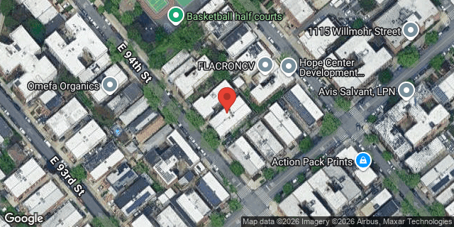 Aerial map of 415 EAST 94 STREET, Brooklyn