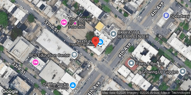 Aerial map of 876 4 AVENUE, Brooklyn