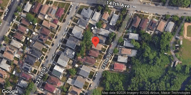 Aerial map of 147-22 232 STREET, Queens