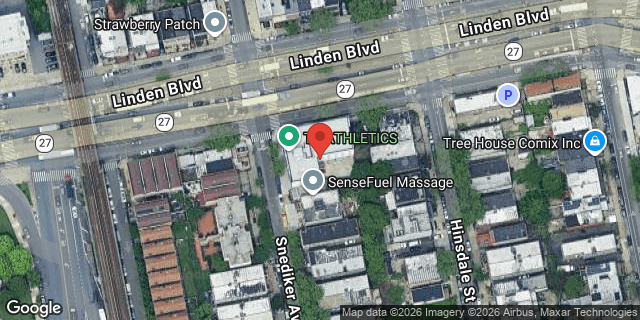 Aerial map of 713 SNEDIKER AVENUE, Brooklyn