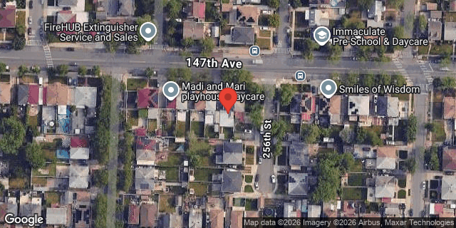 Aerial map of 254-22 147 AVENUE, Queens