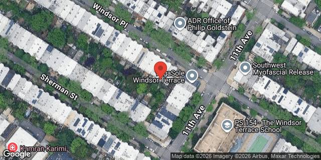 Aerial map of 248 WINDSOR PLACE, Brooklyn