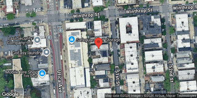 Aerial map of 170 EAST 51 STREET, Brooklyn