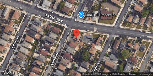 Aerial map of 228-06 147 AVENUE, Queens
