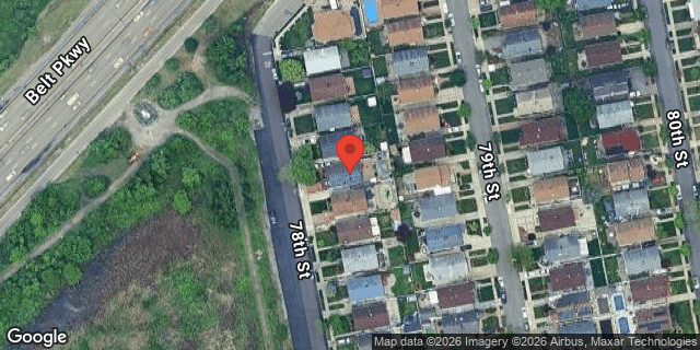 Aerial map of 158-23 SAPPHIRE STREET, Queens