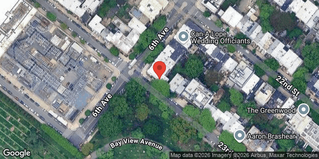 Aerial map of 739 6 AVENUE, Brooklyn