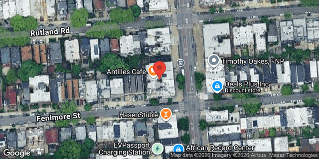 Aerial map of 1170 NOSTRAND AVENUE, Brooklyn