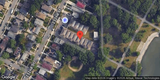Aerial map of 145-39 232 STREET, Queens