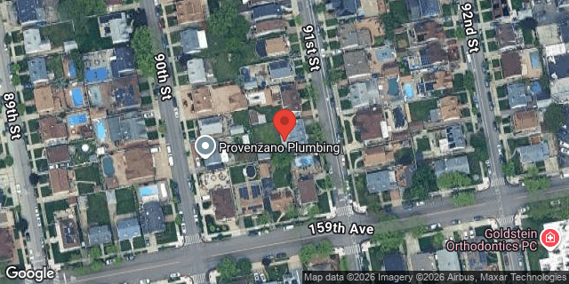 Aerial map of 158-38 91 STREET, Queens