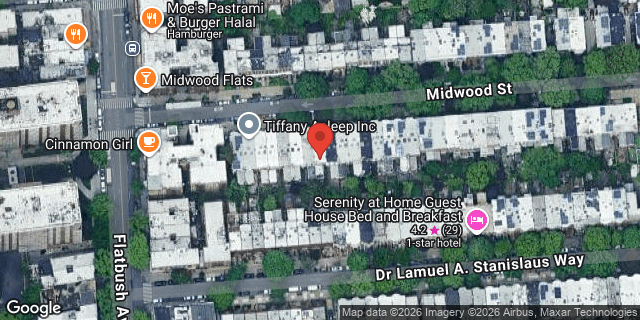 Aerial map of 34 MIDWOOD STREET, Brooklyn