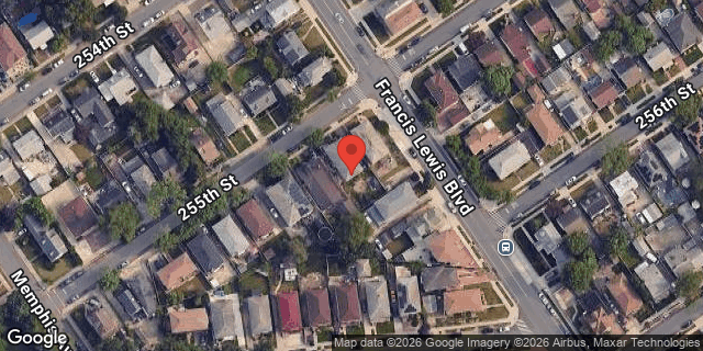 Aerial map of 141-05 255 STREET, Queens