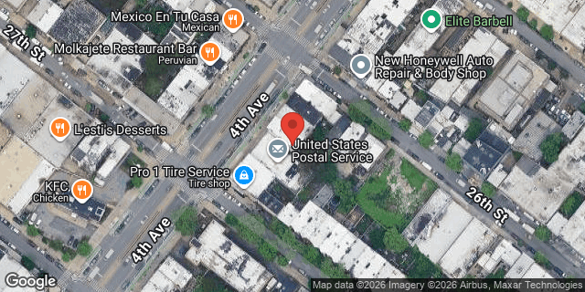Aerial map of 773 4 AVENUE, Brooklyn