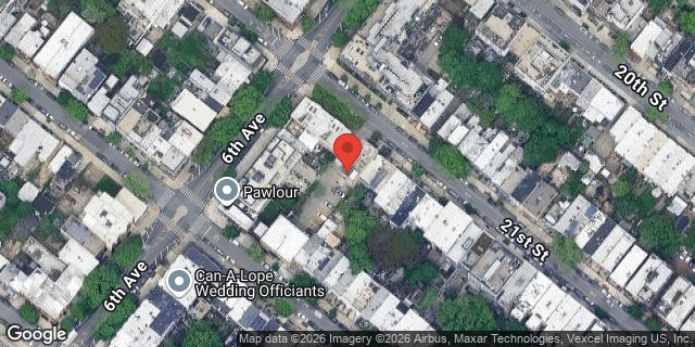 Aerial map of 308 21 STREET, Brooklyn