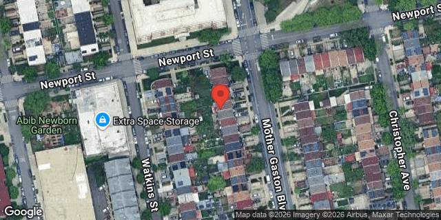 Aerial map of 772 MOTHER GASTON BLVD, Brooklyn