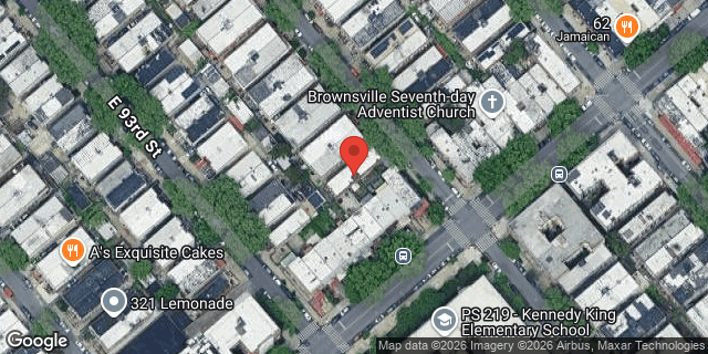 Aerial map of 254 EAST 94 STREET, Brooklyn
