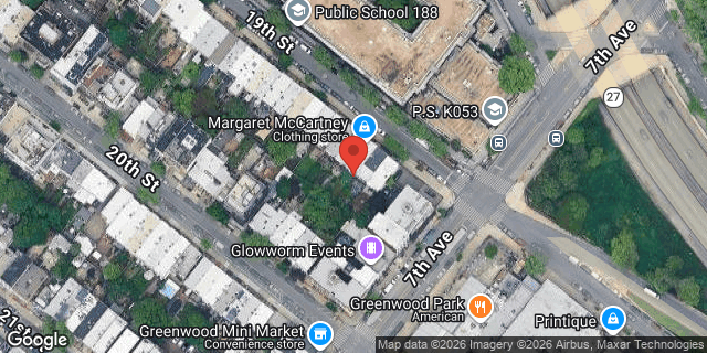 Aerial map of 348 19 STREET, Brooklyn