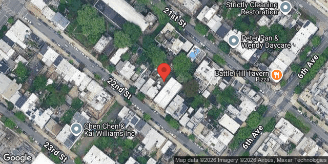 Aerial map of 277 22 STREET, Brooklyn