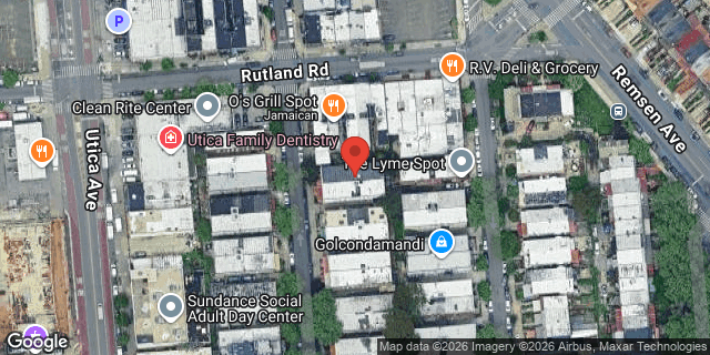 Aerial map of 73 EAST 51 STREET, Brooklyn