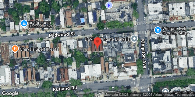 Aerial map of 520 MIDWOOD STREET, Brooklyn