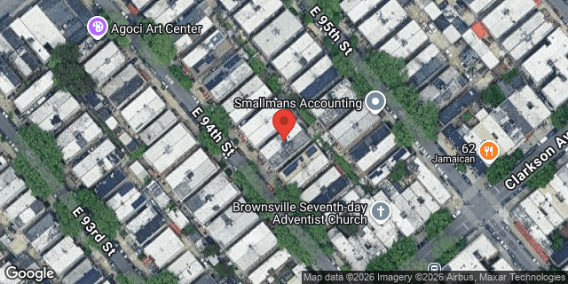 Aerial map of 235 EAST 94 STREET, Brooklyn