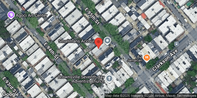 Aerial map of 236 EAST 95 STREET, Brooklyn