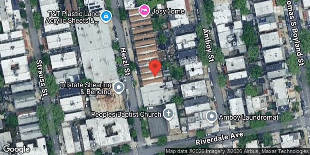 Aerial map of 363 HERZL STREET, Brooklyn