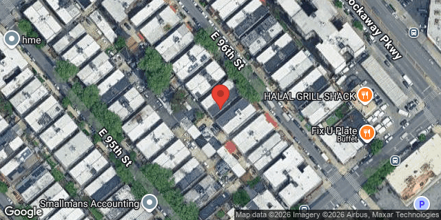 Aerial map of 224 EAST 96 STREET, Brooklyn