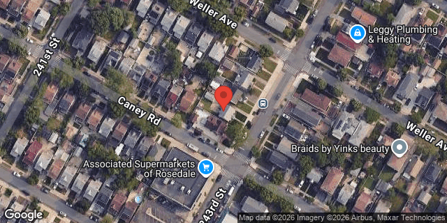 Aerial map of 143-42 243 STREET, Queens