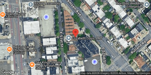 Aerial map of 33 EAST 51 STREET, Brooklyn