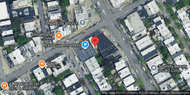 Aerial map of 368 NEW LOTS AVENUE, Brooklyn
