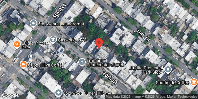 Aerial map of 261 20 STREET, Brooklyn