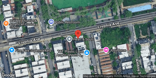 Aerial map of 330 HERZL STREET, Brooklyn