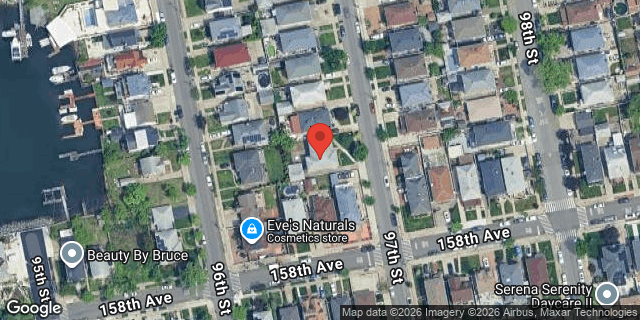 Aerial map of 157-44 97 STREET, Queens