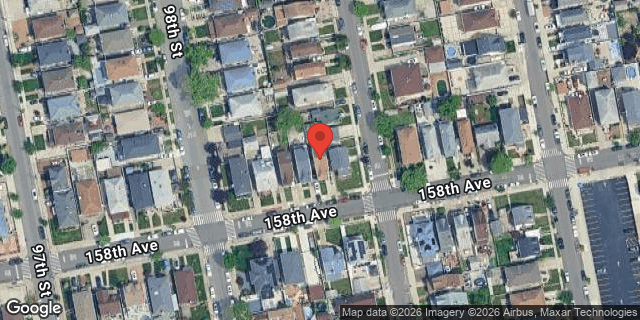 Aerial map of 98-15 158 AVENUE, Queens