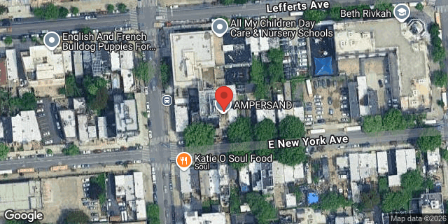 Aerial map of 463 EAST NEW YORK AVENUE, Brooklyn